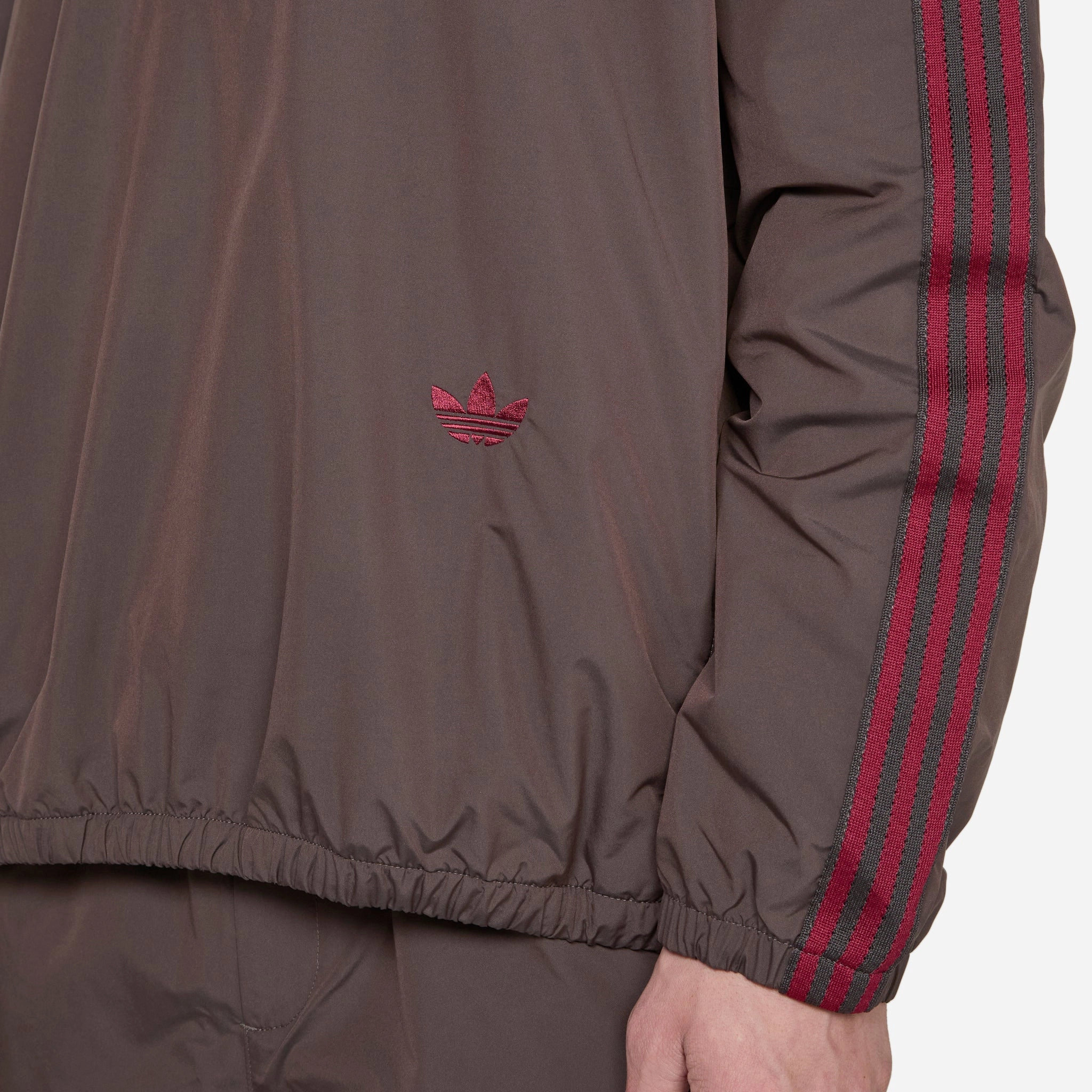 Wales Bonner x Nylon Anorak Night Brown