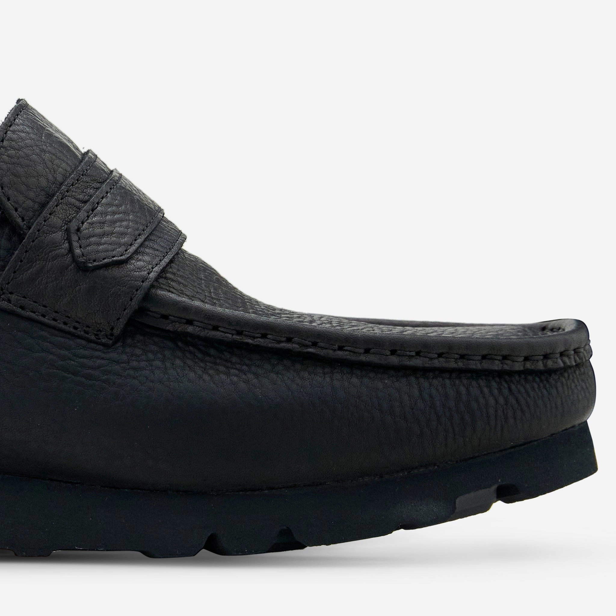 Wallabee Loafer GTX Black Leather
