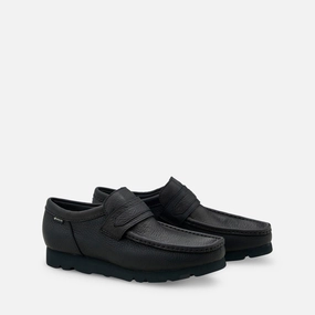 Wallabee Loafer GTX Black Leather