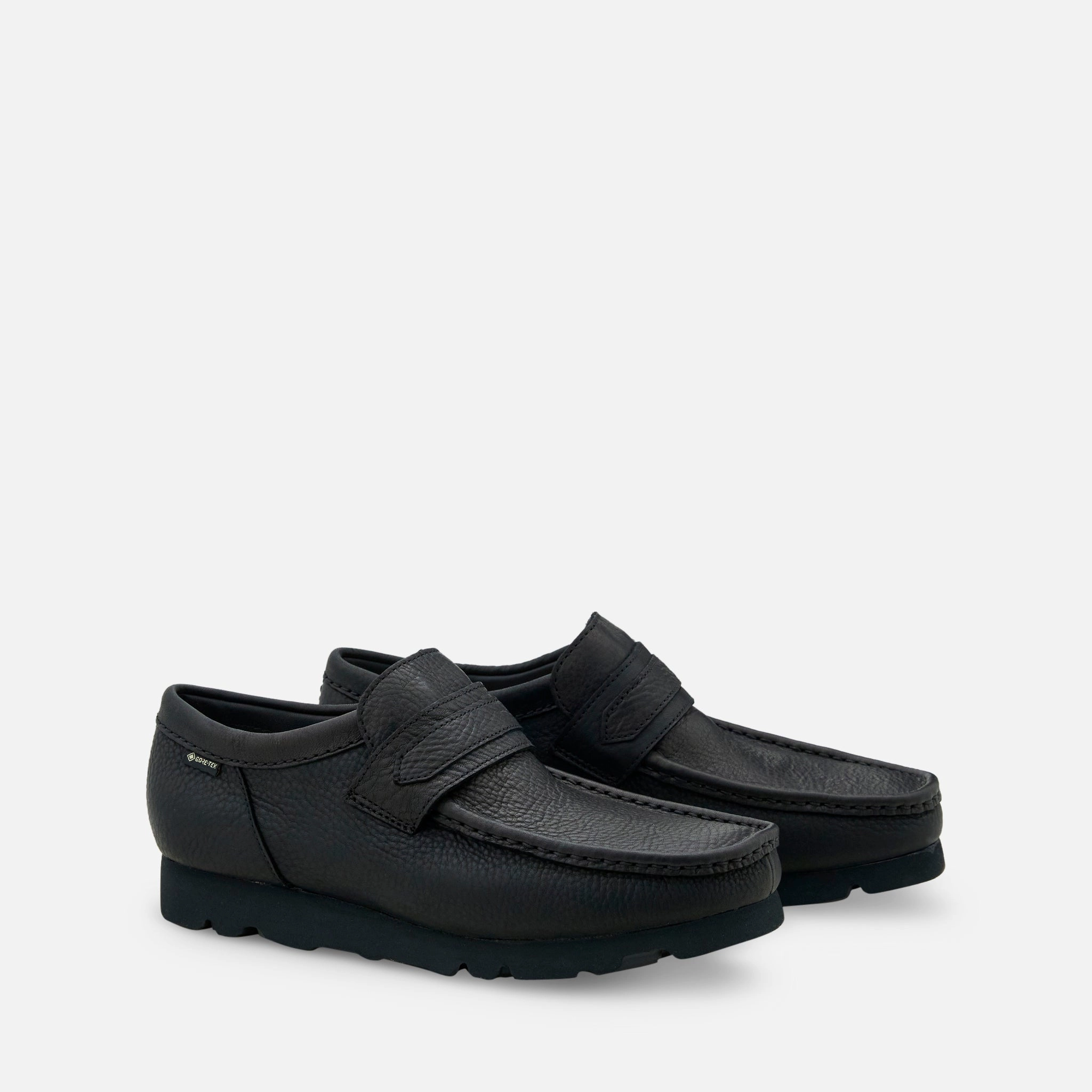 Wallabee Loafer GTX Black Leather