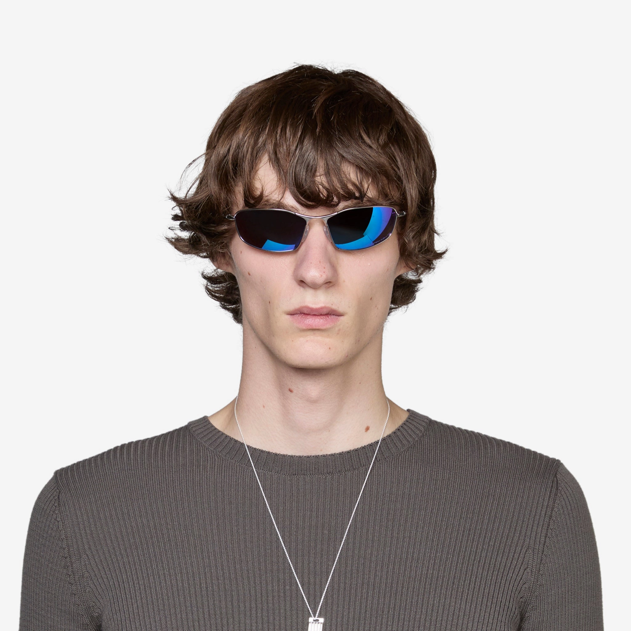 Whisker® Satin Chrome | Prizm Sapphire Polarized