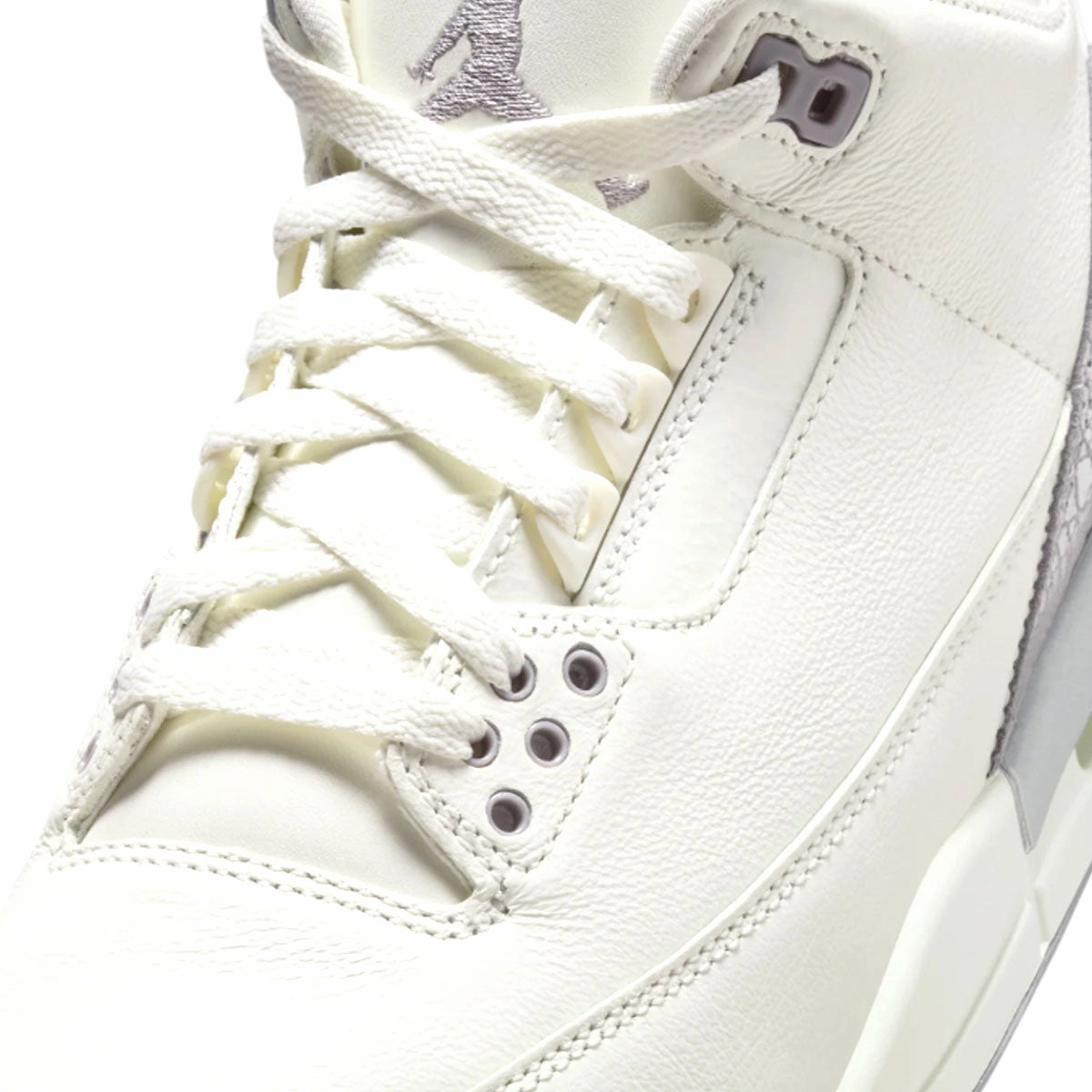 Wmns Air Jordan 3 Retro 'Sail Cement Grey'
