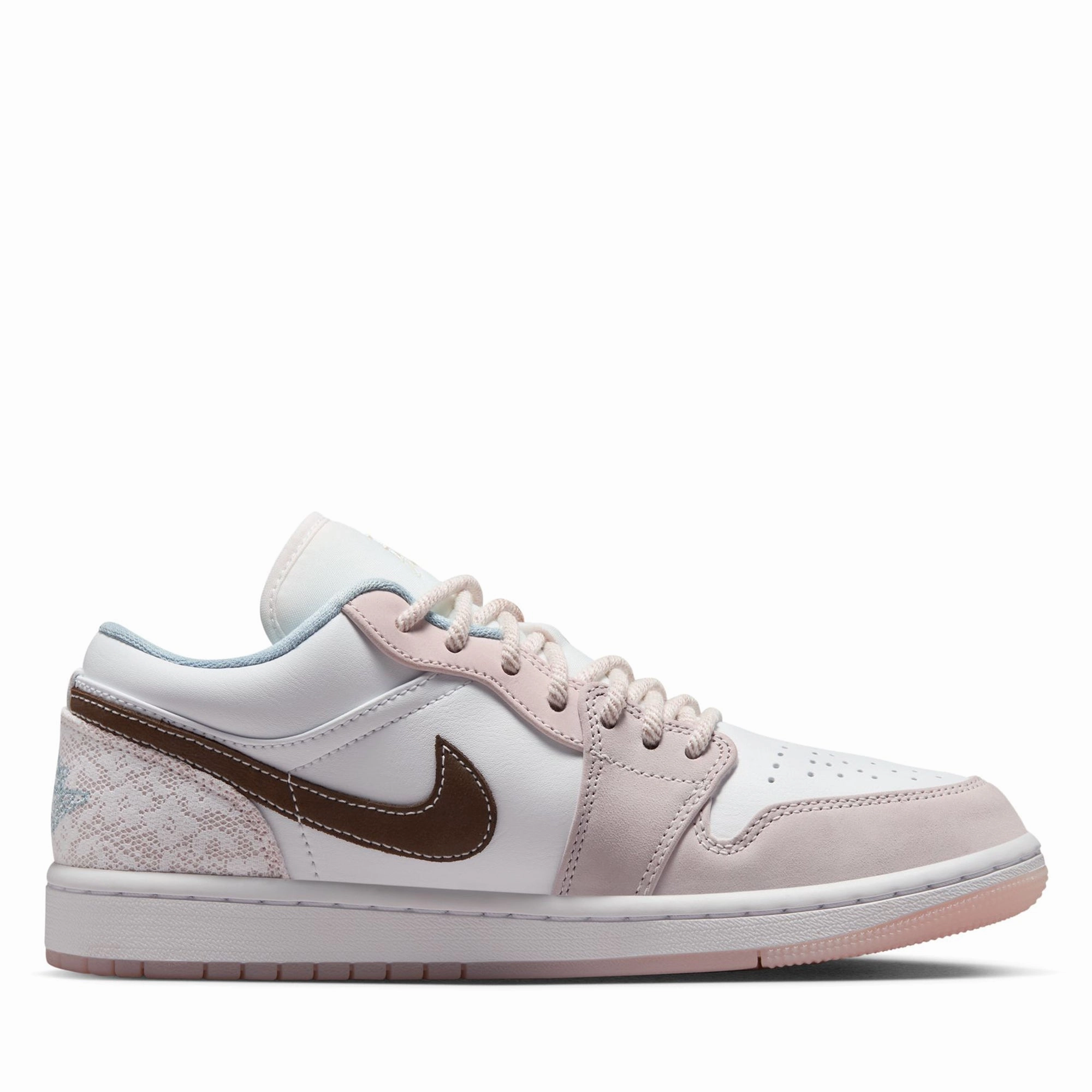 Women's Air Jordan 1 Low - White/Ironstone