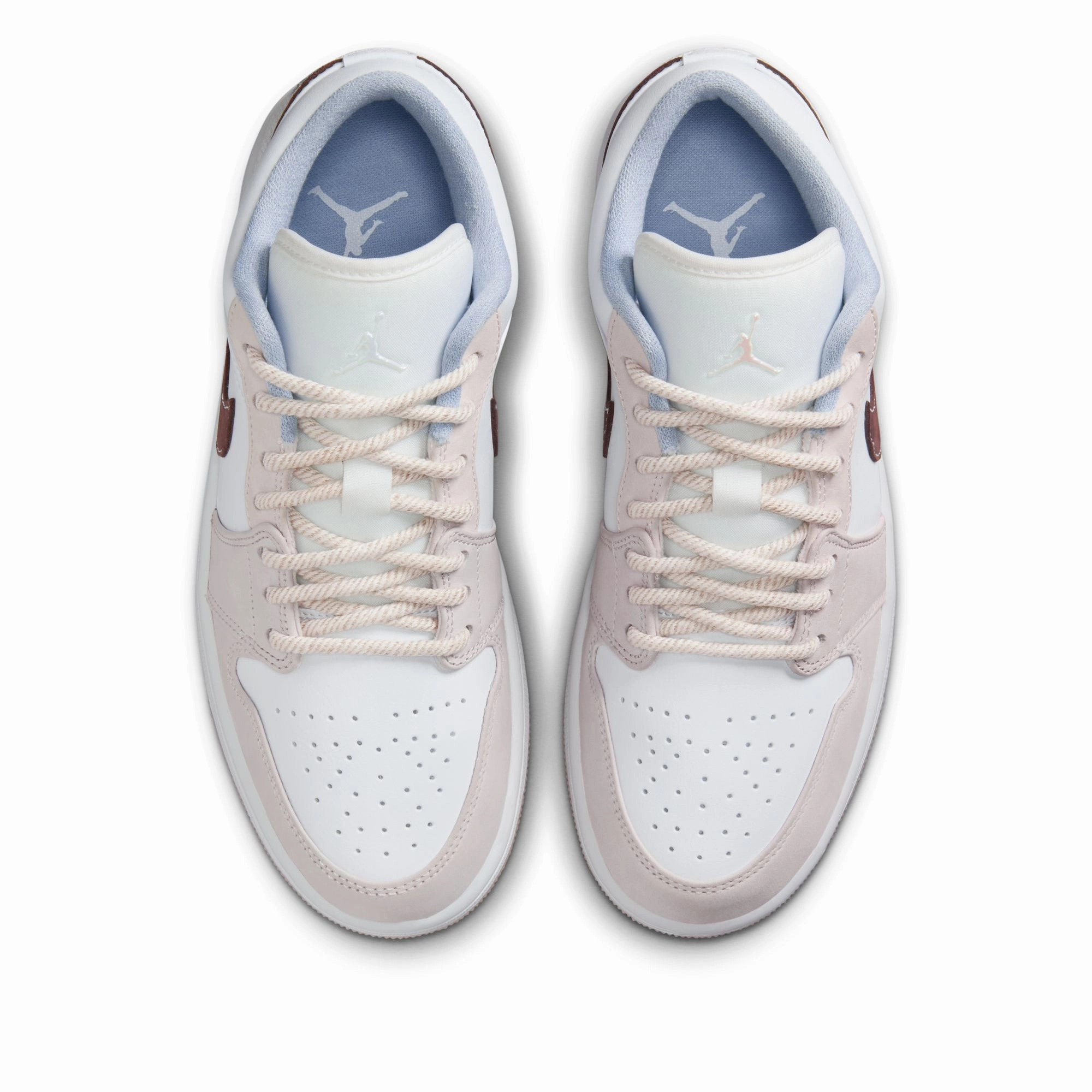 Women's Air Jordan 1 Low - White/Ironstone