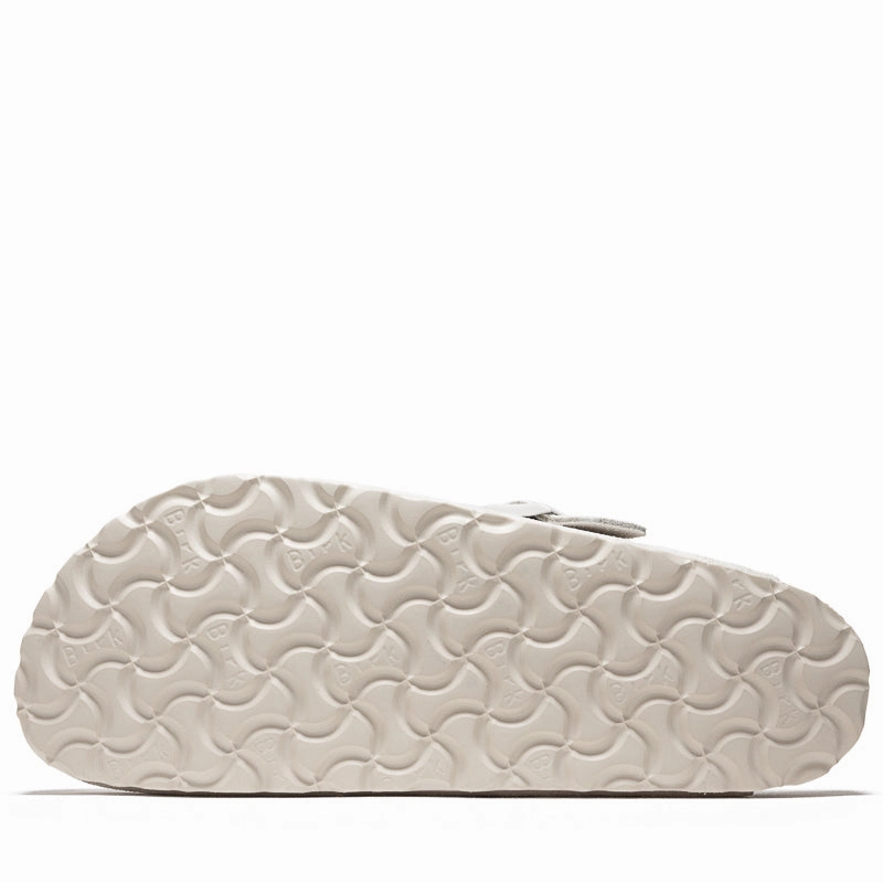 Women's Birkenstock Boston Soft Footbed Suede - Antique White
