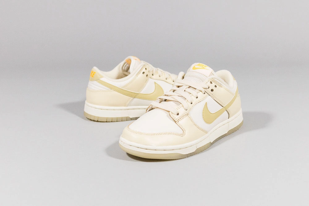 Women's Nike Dunk Low 'Muslin and Team Gold'