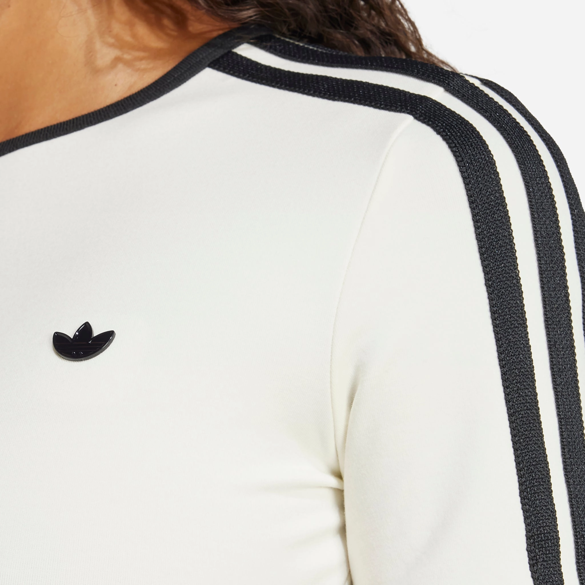 Women's Premium 3-Stripes Cali T-Shirt Off White