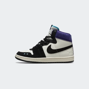 Womens Air Ship PE SP x Opium - Sail/Blue Chill-Black-Court Purple