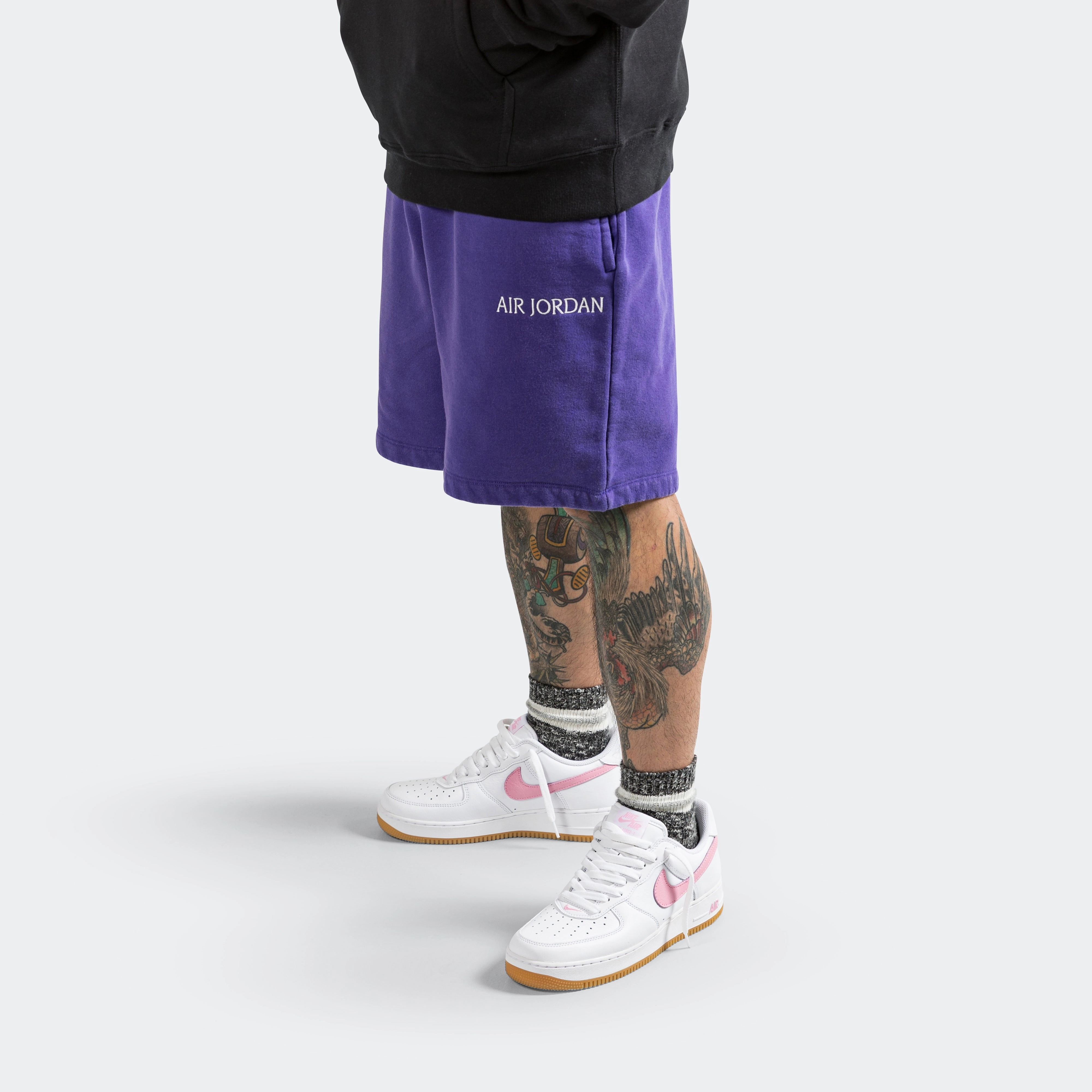 Wordmark Fleece Short - Dark Concord/Sail