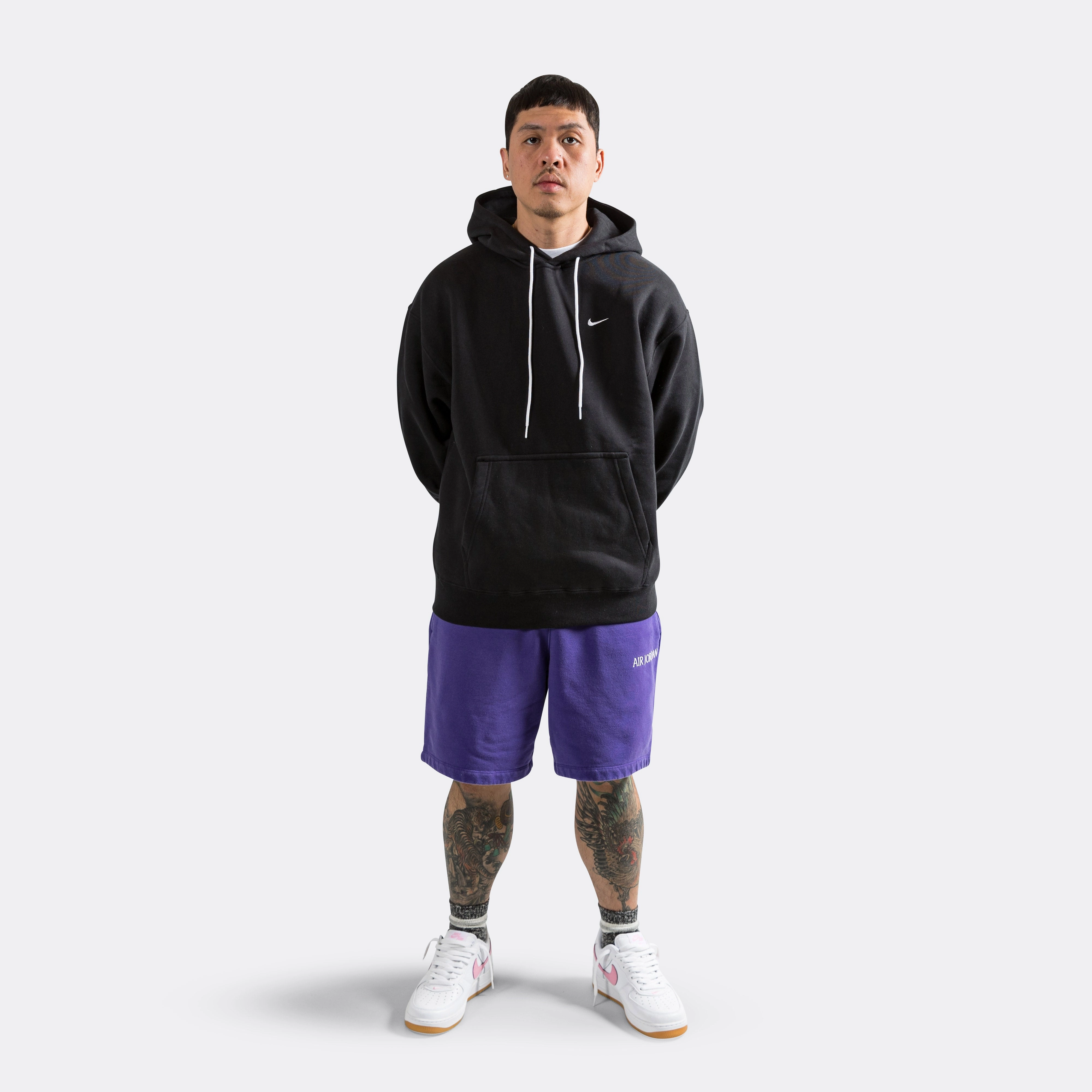 Wordmark Fleece Short - Dark Concord/Sail