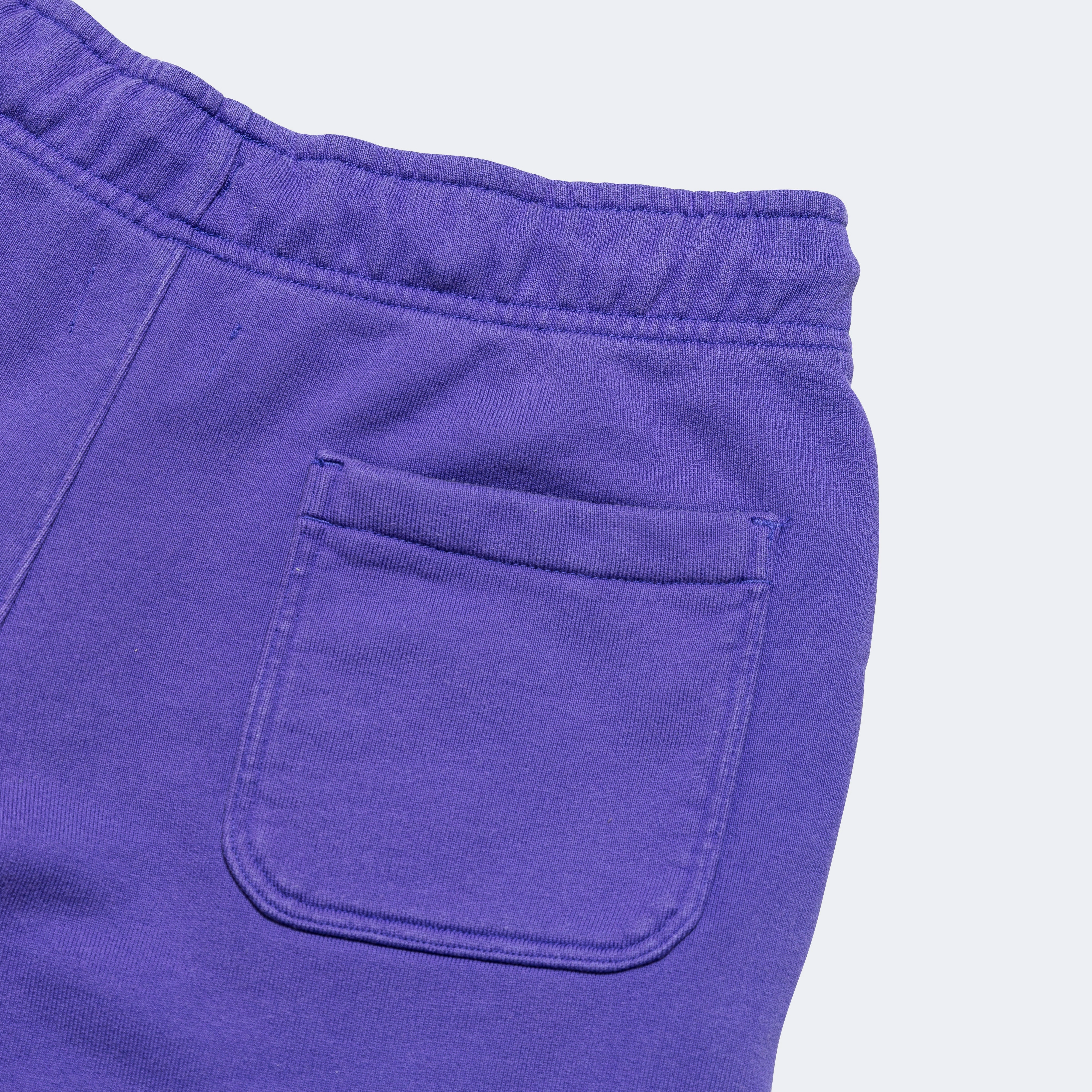 Wordmark Fleece Short - Dark Concord/Sail